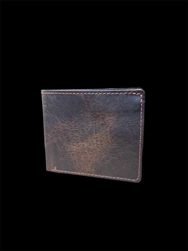 Cyprian Wallet in Bison Brown