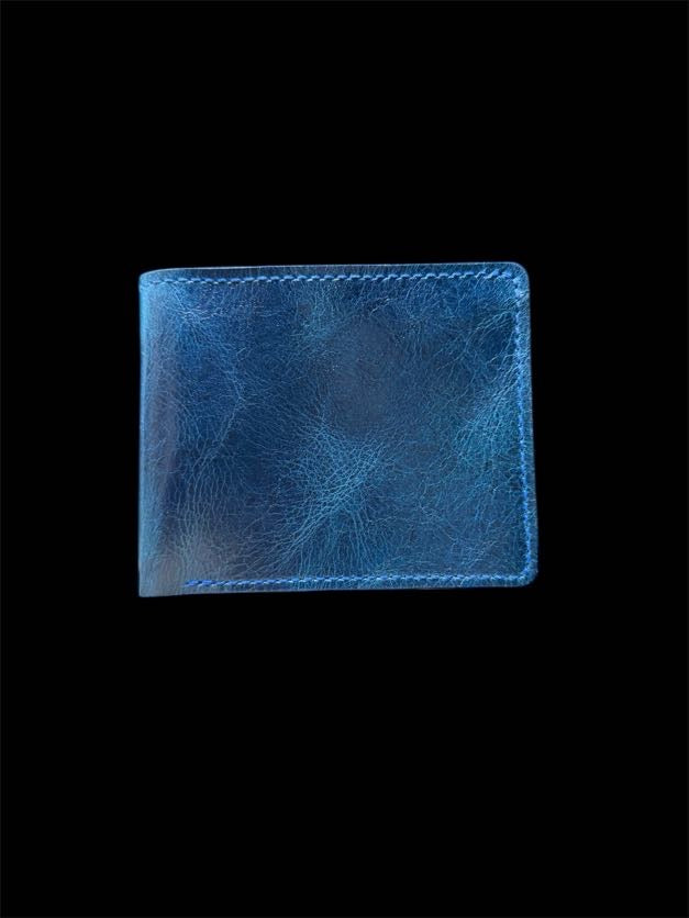 Cyprian Wallet in Apatite Blue
