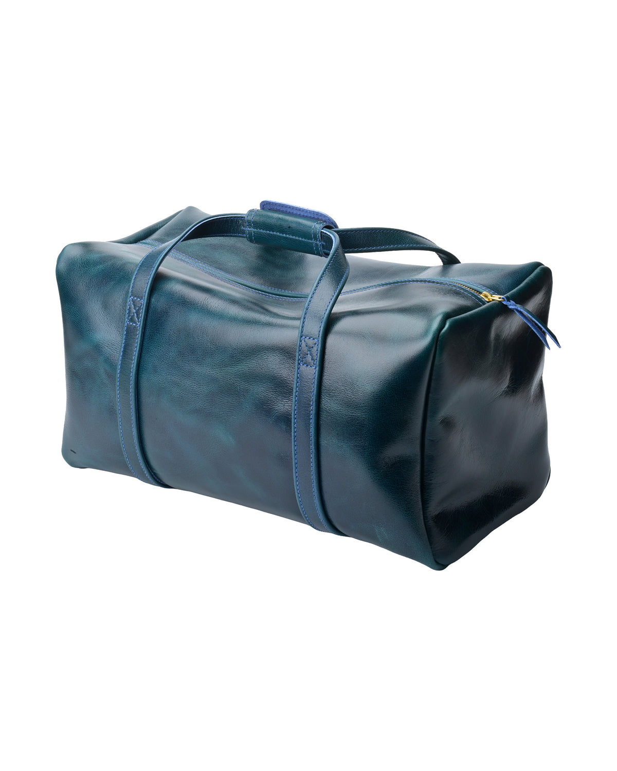 Andromeda Duffle in Apatite Blue, back view